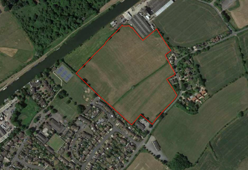 Frampton on Severn - Seven Homes Red Line Plan